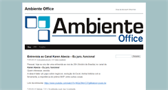 Desktop Screenshot of ambienteoffice.com.br